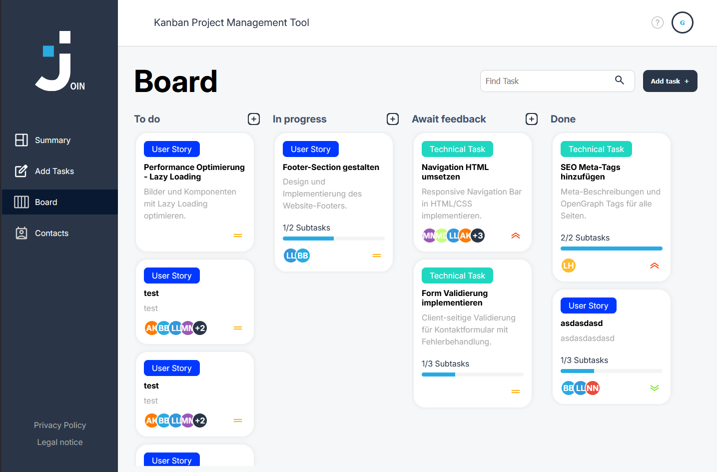 Join project preview